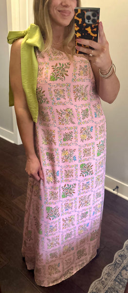 Bow & Bloom Maxi- Pink