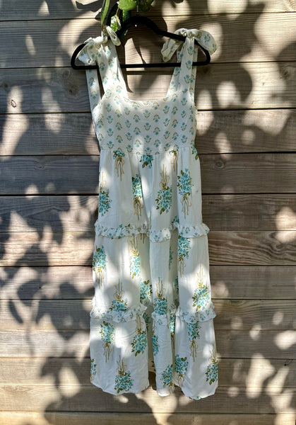 Gypsy Garden Dress - Blue